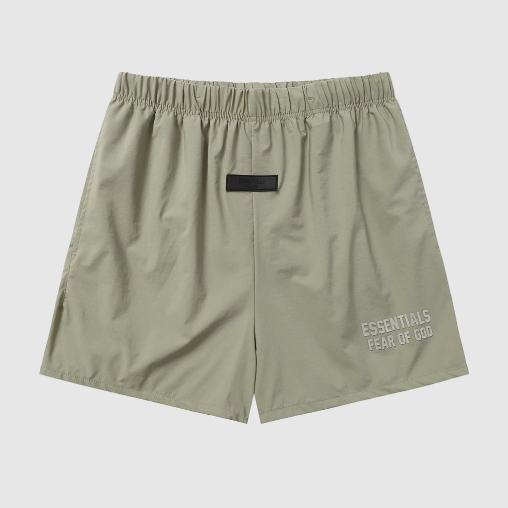 Essentials Clothing Heathered Grey Short