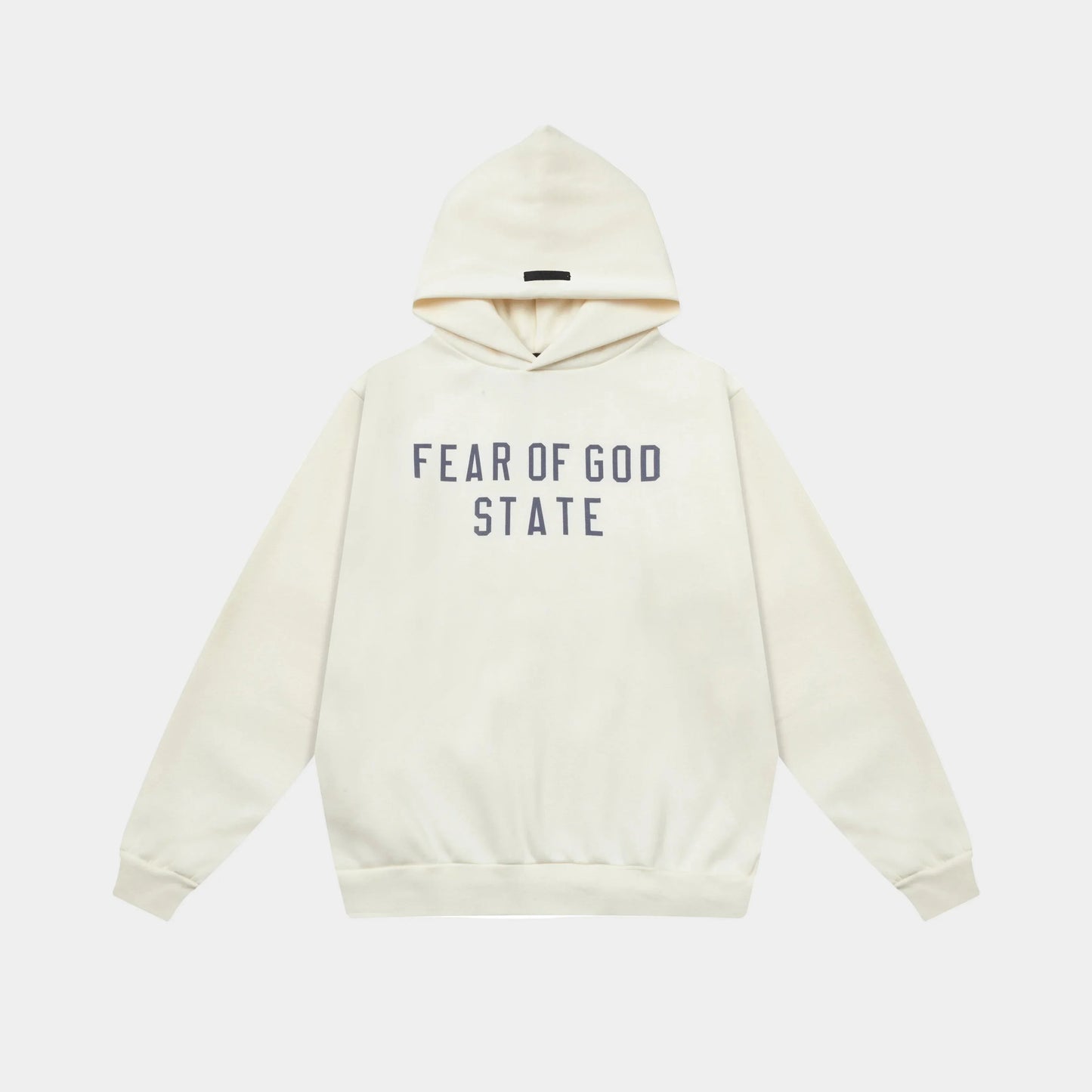 essentials eggshell hoodie relaxed fit streetwear
