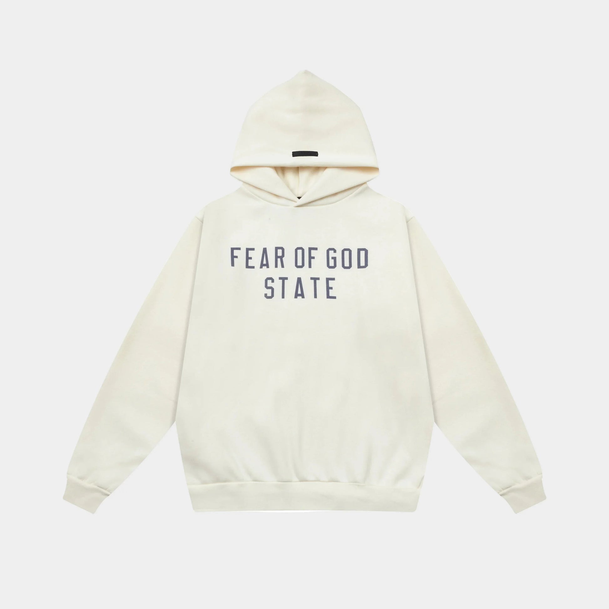 essentials eggshell hoodie relaxed fit streetwear