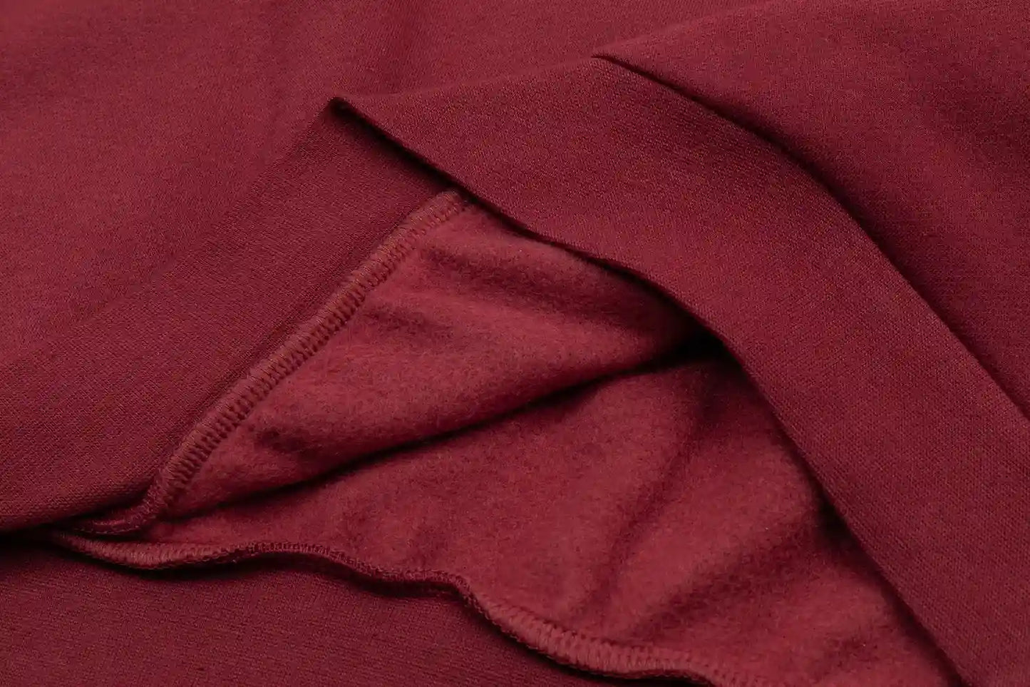 Fear of God ESSENTIALS Red Hoodie