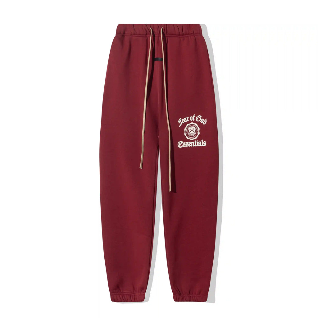 ESSENTIALS Clothing Red Tracksuit