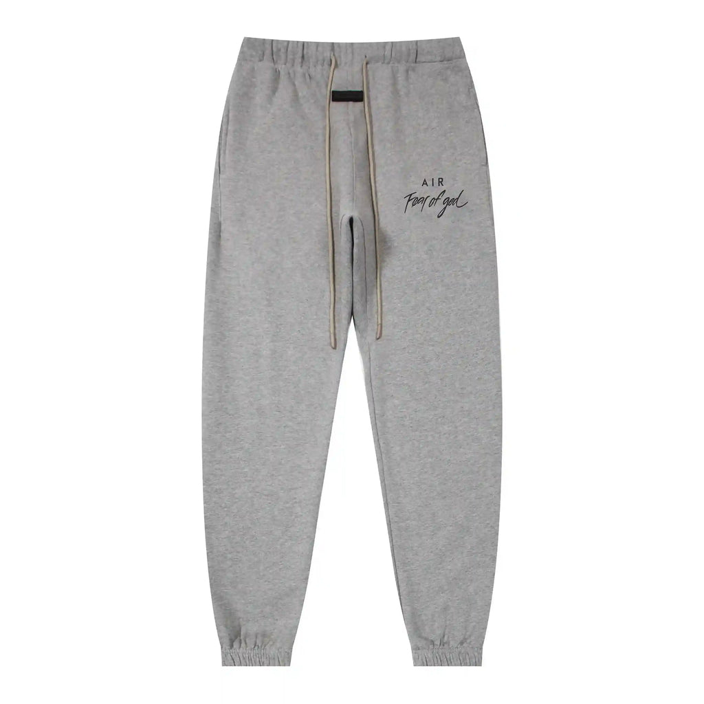 ESSENTIALS Clothing Dark Heather Oatmeal Tracksuit