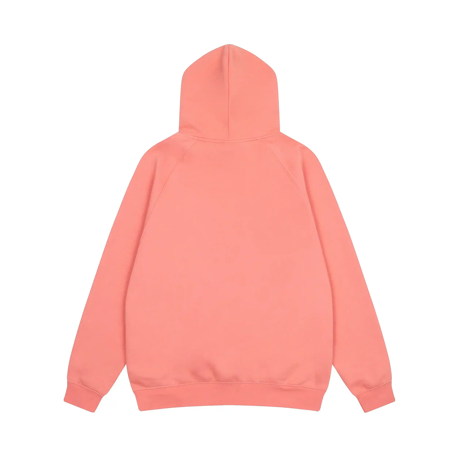 essentials coral hoodie soft fleece pullover