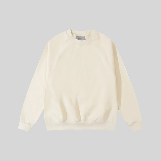 Fear of God Essentials ink crewneck sweatshirt front view 380gsm core fleece