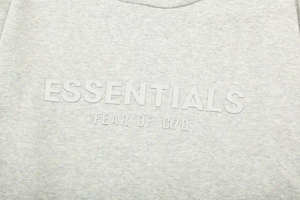 ESSENTIALS Clothing Light Heather Oatmeal Hoodie