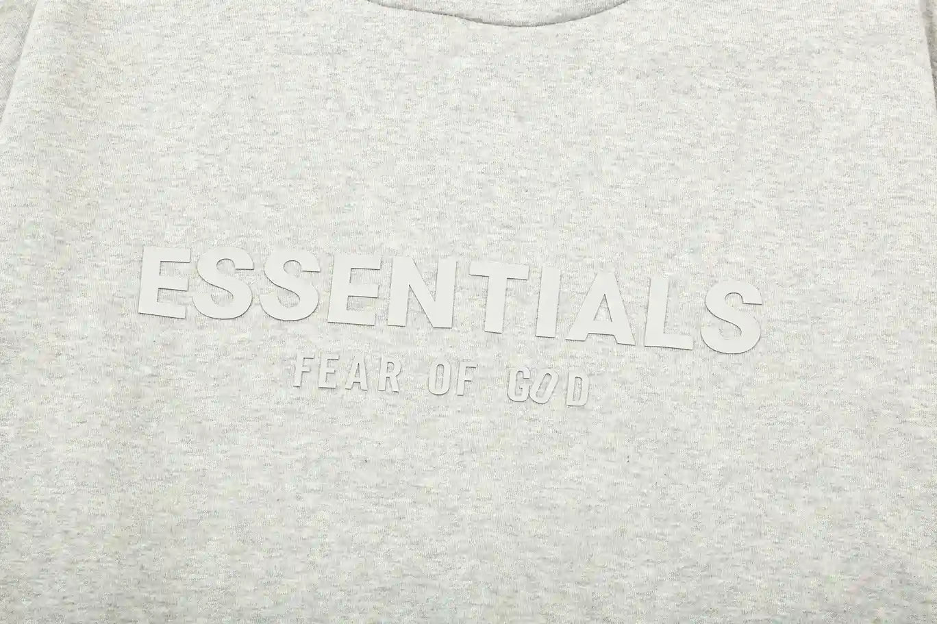 ESSENTIALS Clothing Light Heather Oatmeal Hoodie
