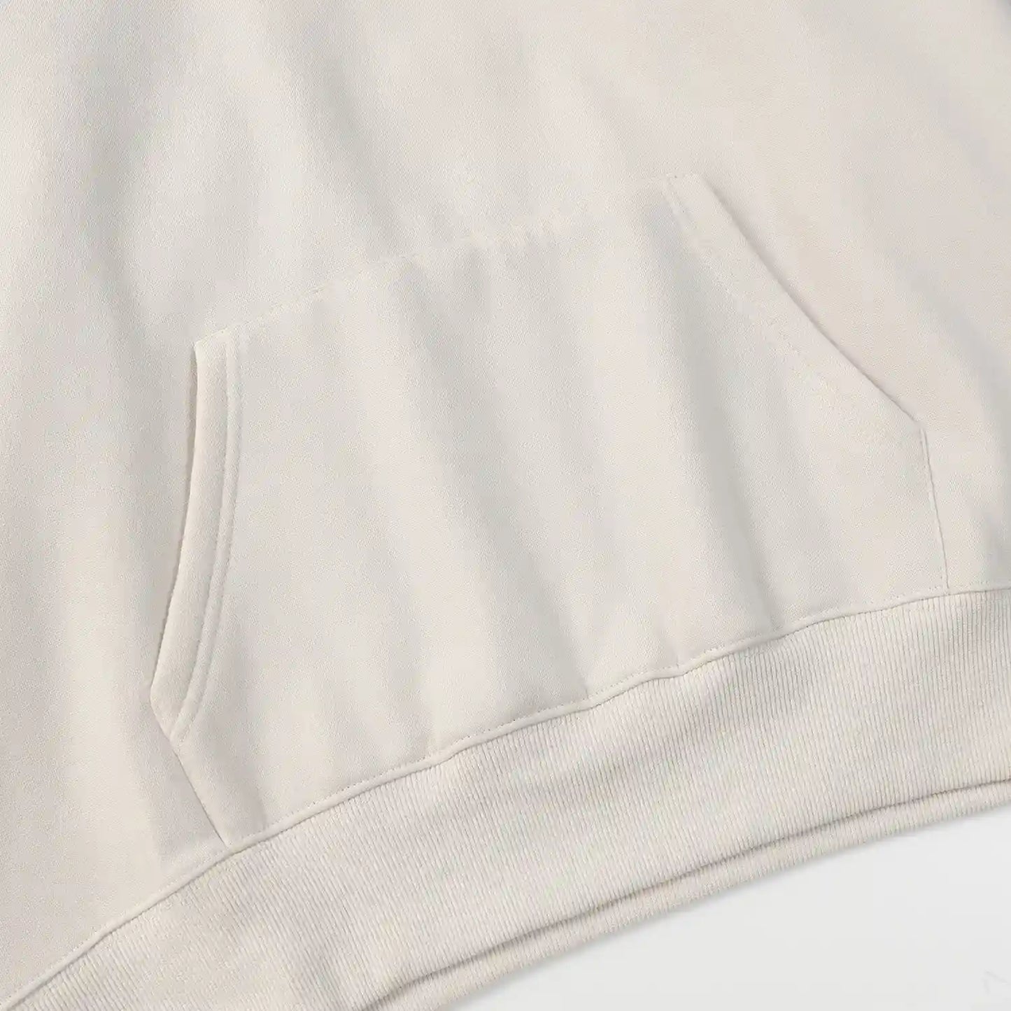 Fear of God ESSENTIALS FG Ivory White Hoodie