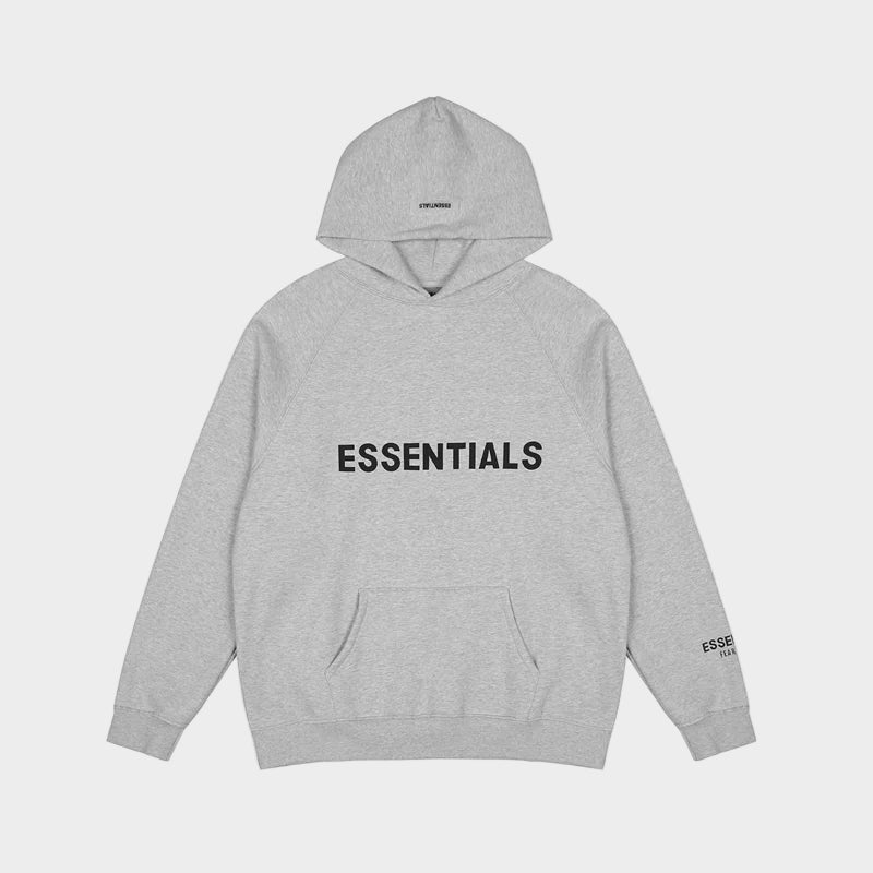 ESSENTIALS Clothing Gray Hoodie