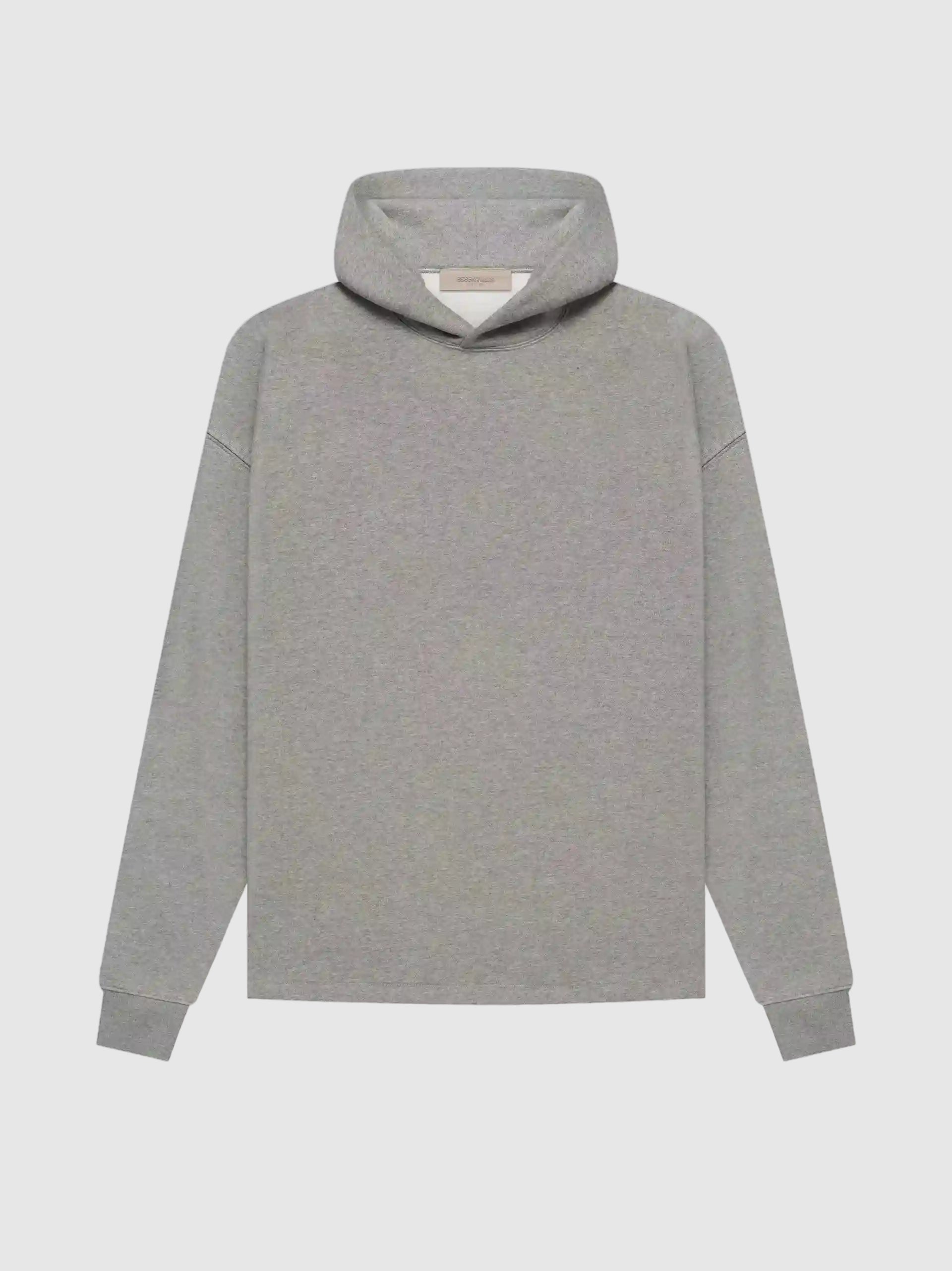 ESSENTIALS Clothing Dark Heather Oatmeal Hoodie