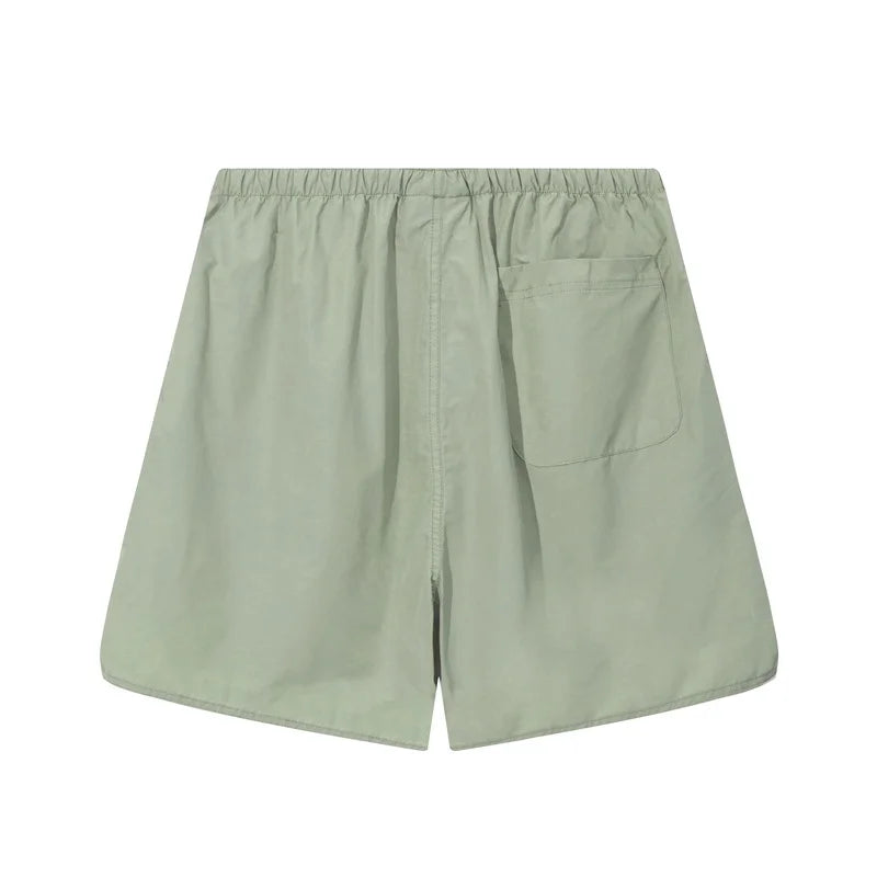 Essentials Clothing Heathered Grey Short