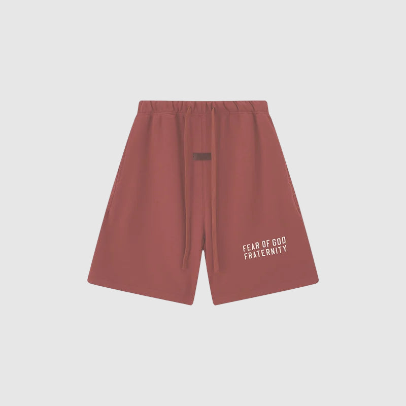 Essentials Clothing Dark Chestnut Short