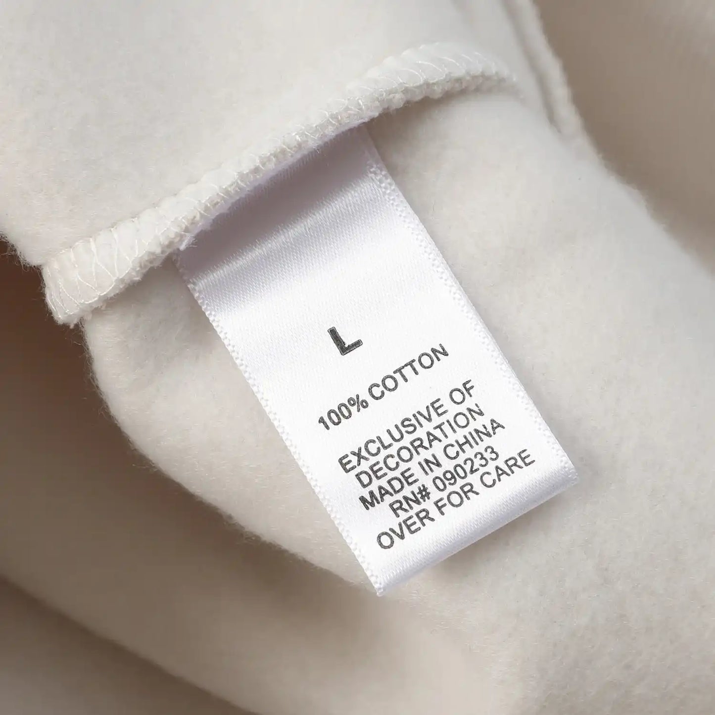 Fear of God ESSENTIALS FG Ivory White Hoodie