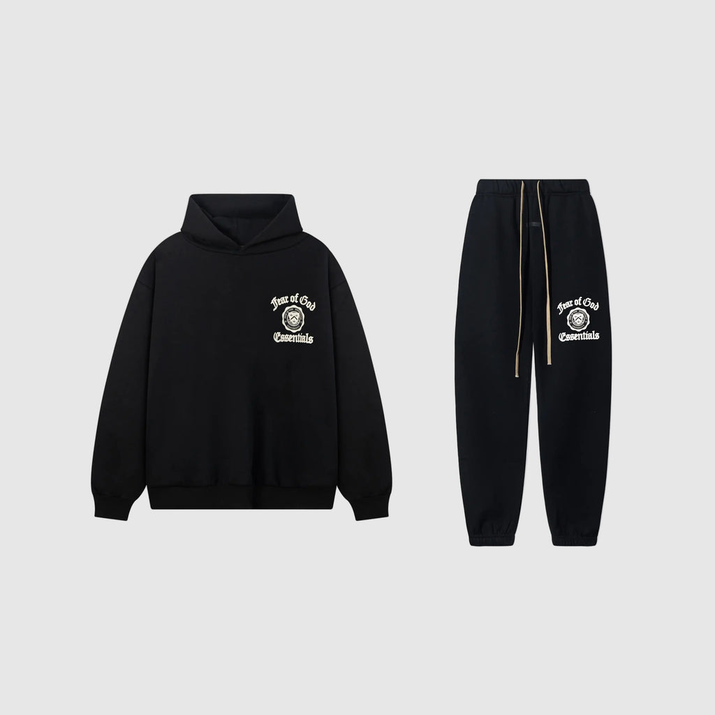 ESSENTIALS Clothing Black Tracksuit
