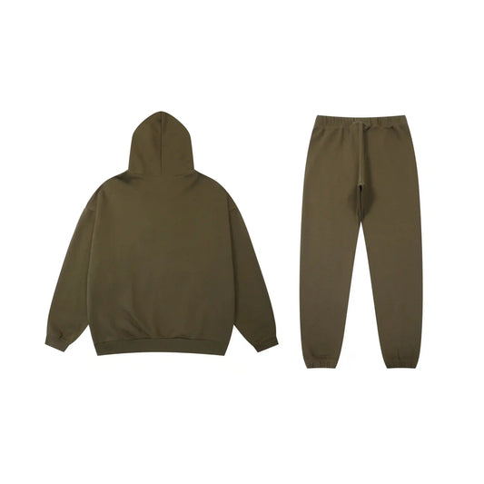 Fear of God Essentials Woodland hoodie set hoodie and jogger set
