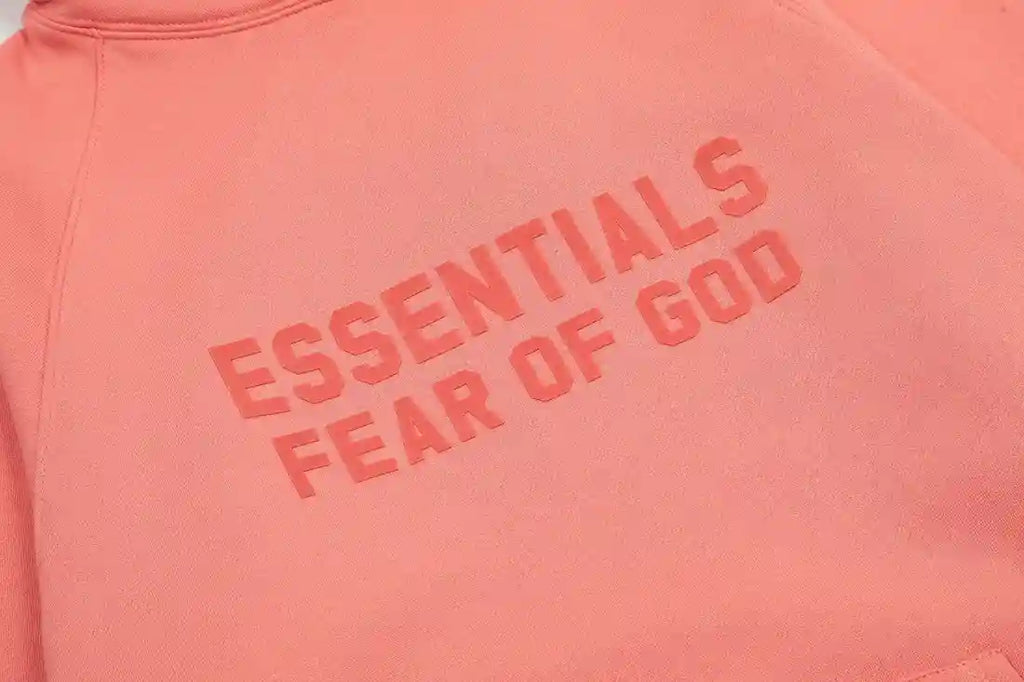 ESSENTIALS Clothing Coral Hoodie