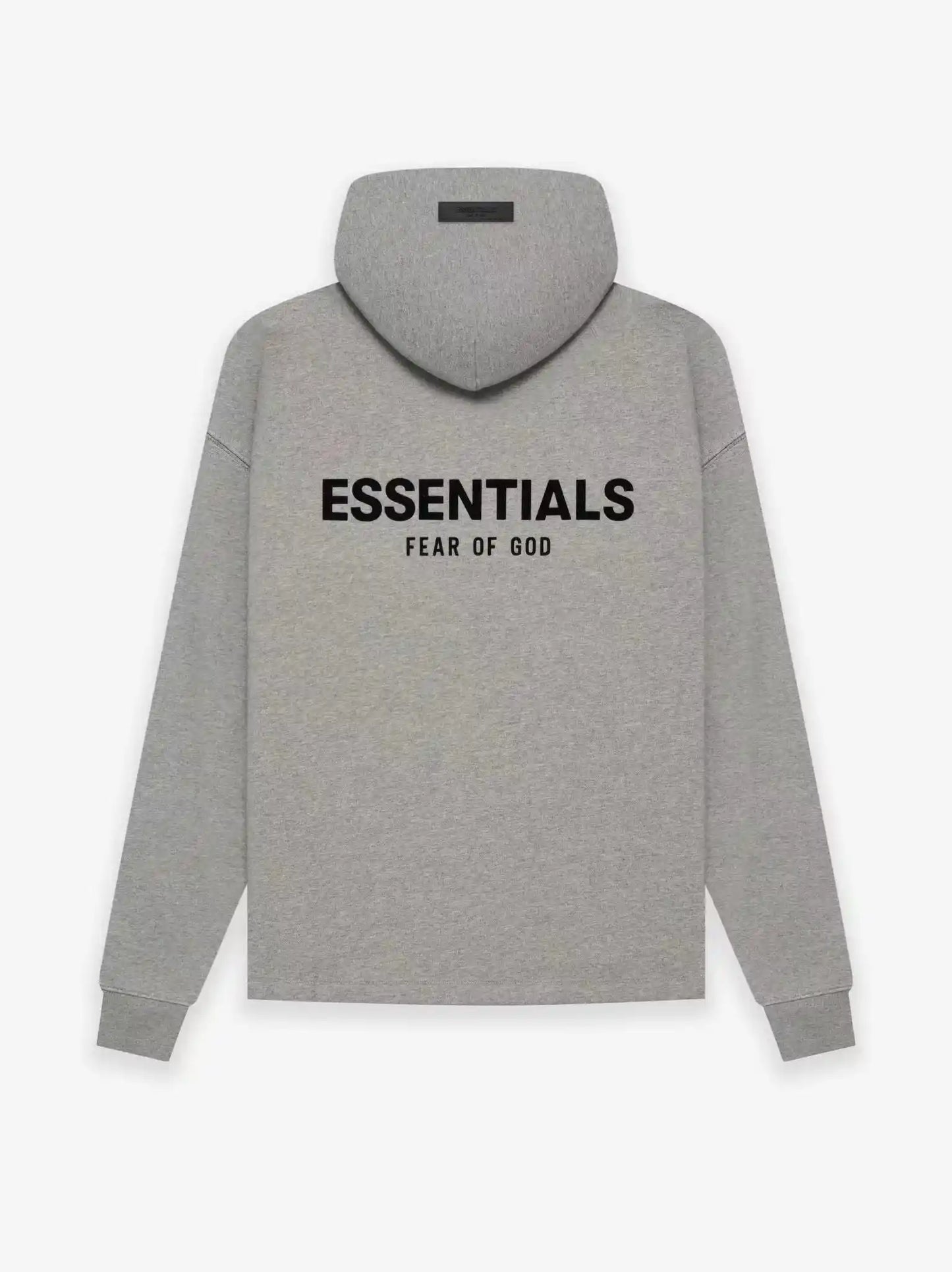 Essentials Dark Heather Oatmeal Hoodie – Fear of God
