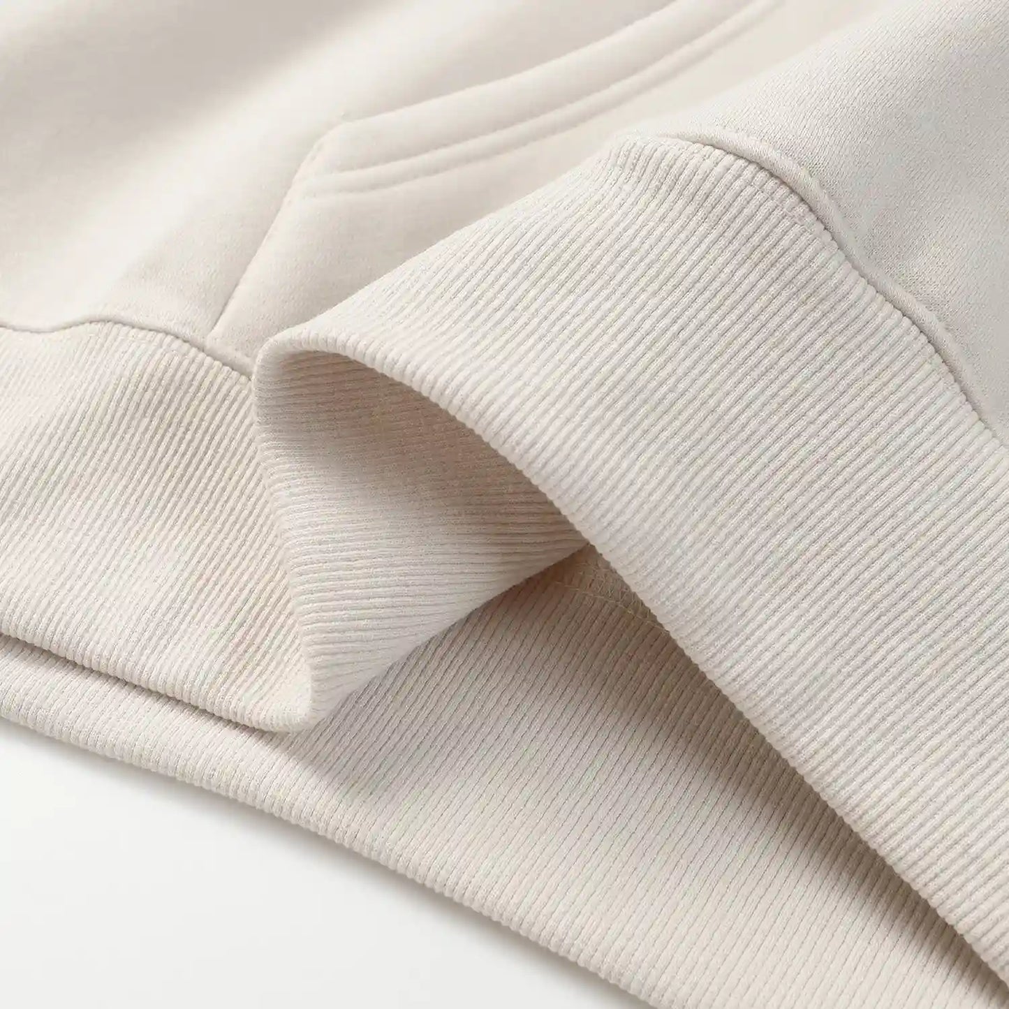 Fear of God ESSENTIALS FG Ivory White Hoodie