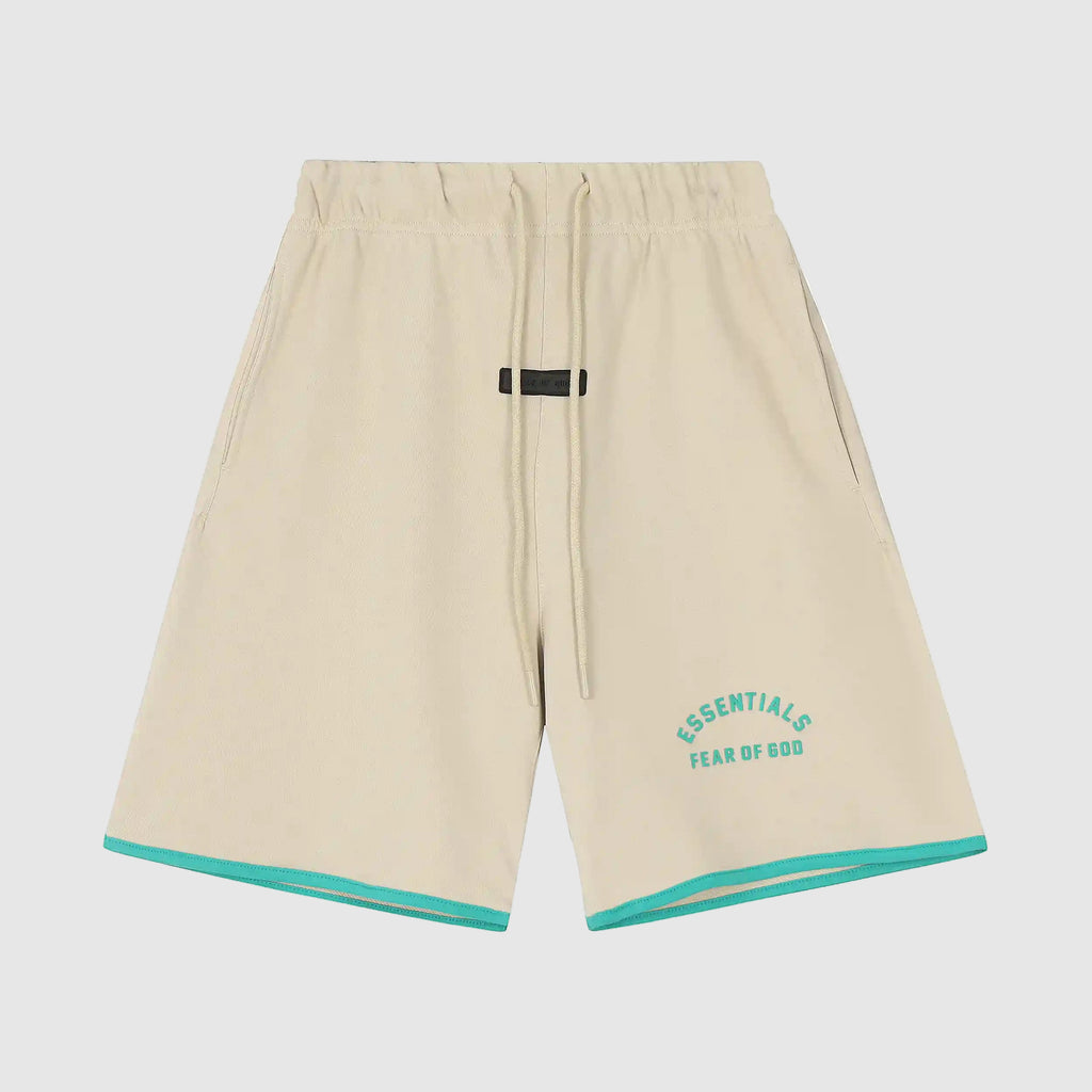 Essentials Clothing Light Cream Short