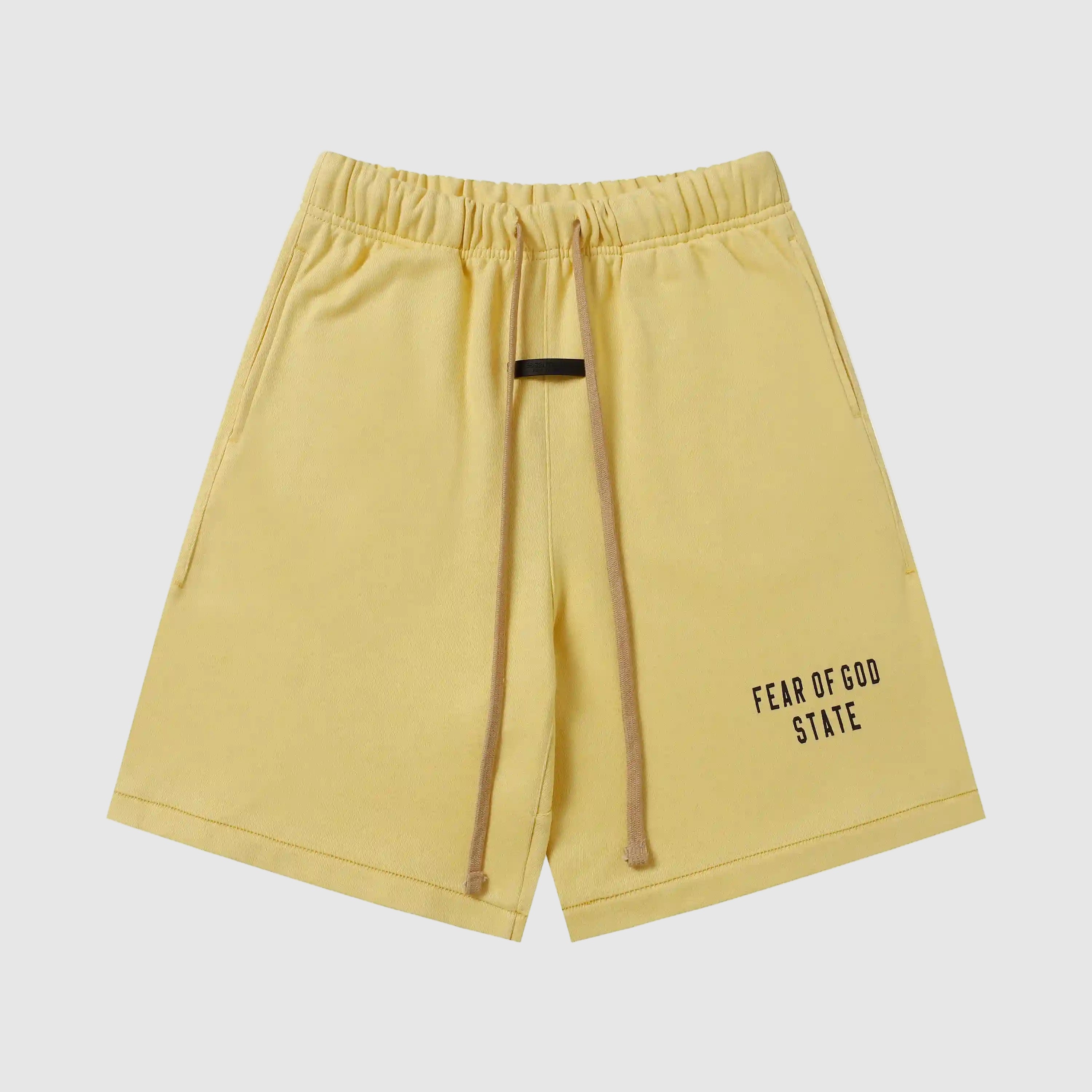 Essentials Clothing Garden Yellow Short