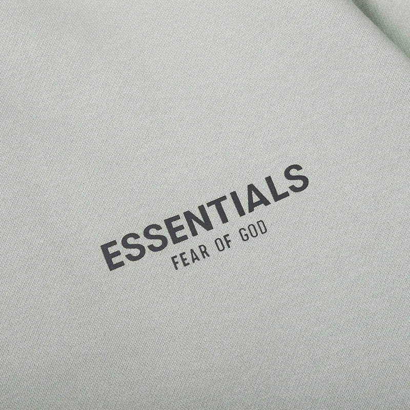 Cement Gray Essentials Sweatshirt, Clean Streetwear Fit