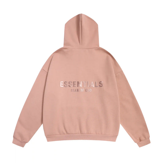 Fear of God ESSENTIALS Pink Hoodie
