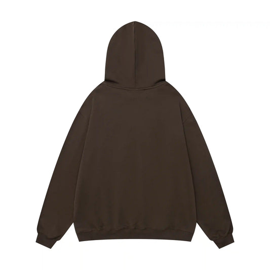 Fear of God Essentials English Walnut Hoodie | Rich Brown Pullover Essentials Hoodie