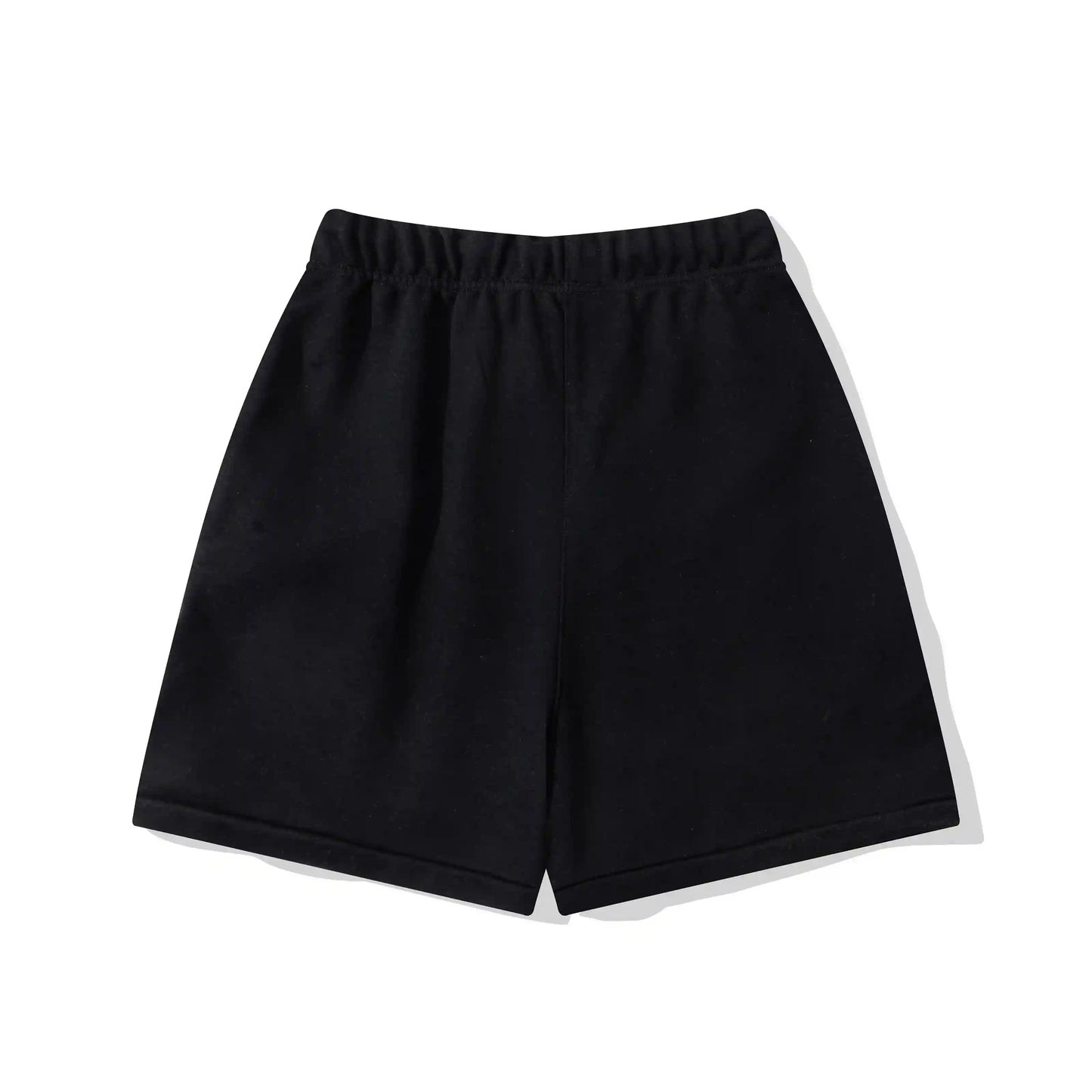 detail view of Essentials sage everyday shorts by Fear of God