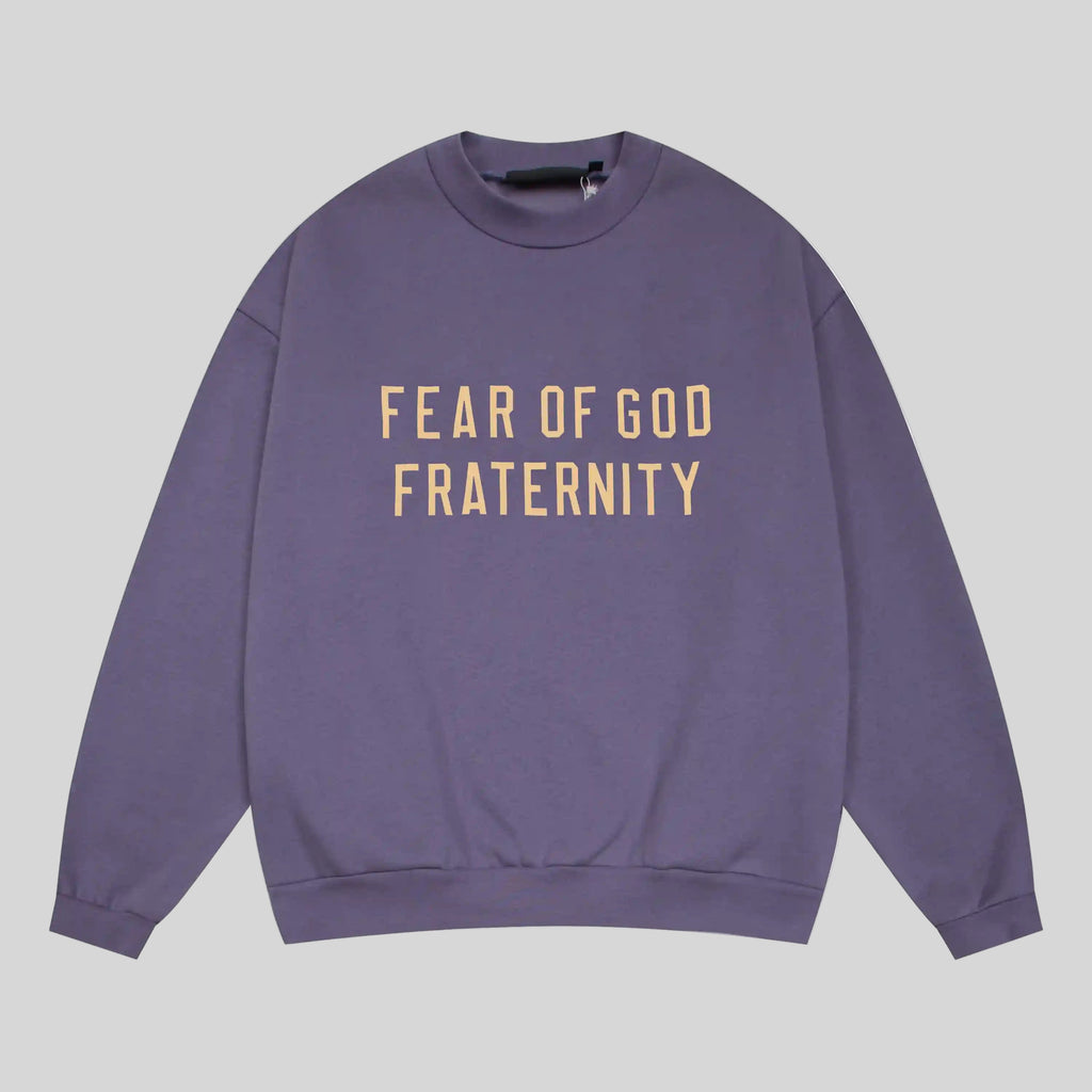 Essentials Clothing Pastel Purple Sweatshirt