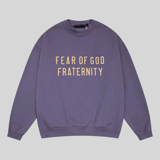 Essentials Clothing Pastel Purple Sweatshirt