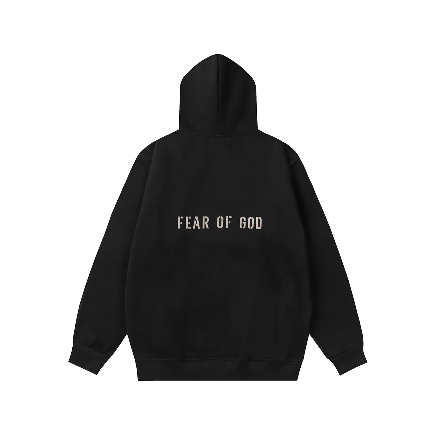 Fear of God ESSENTIALS FG Black Hoodie