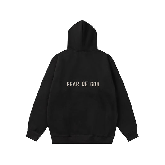 Fear of God ESSENTIALS FG Black Hoodie