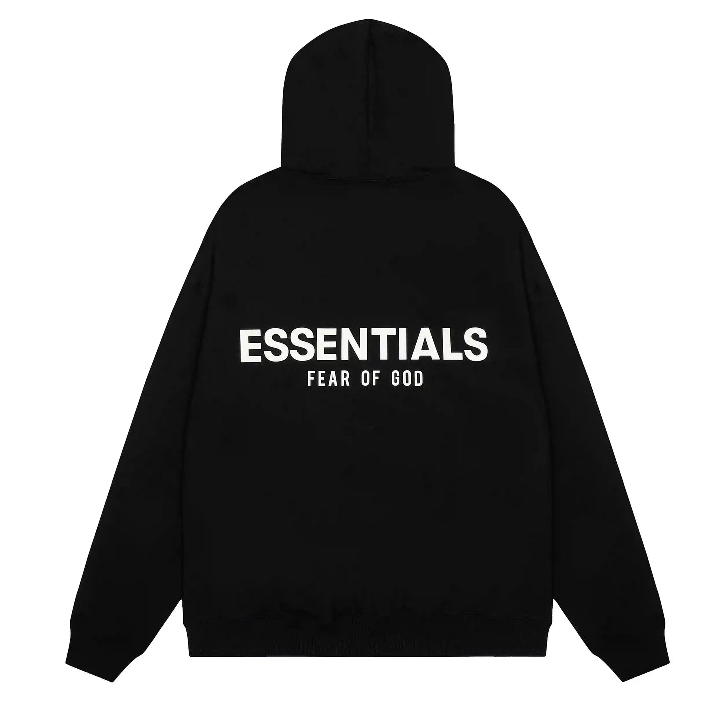 Fear of God ESSENTIALS Black Hoodie Essential
