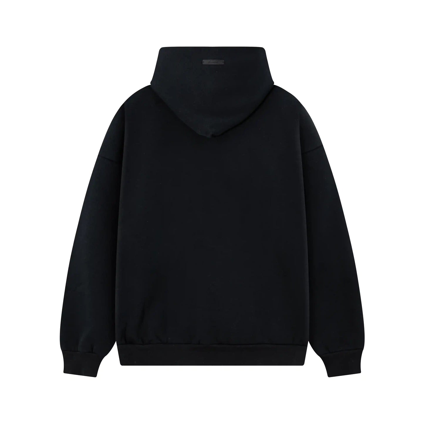 Fear of God Essentials Black Hoodie | Signature Black Pullover Essentials Hoodie