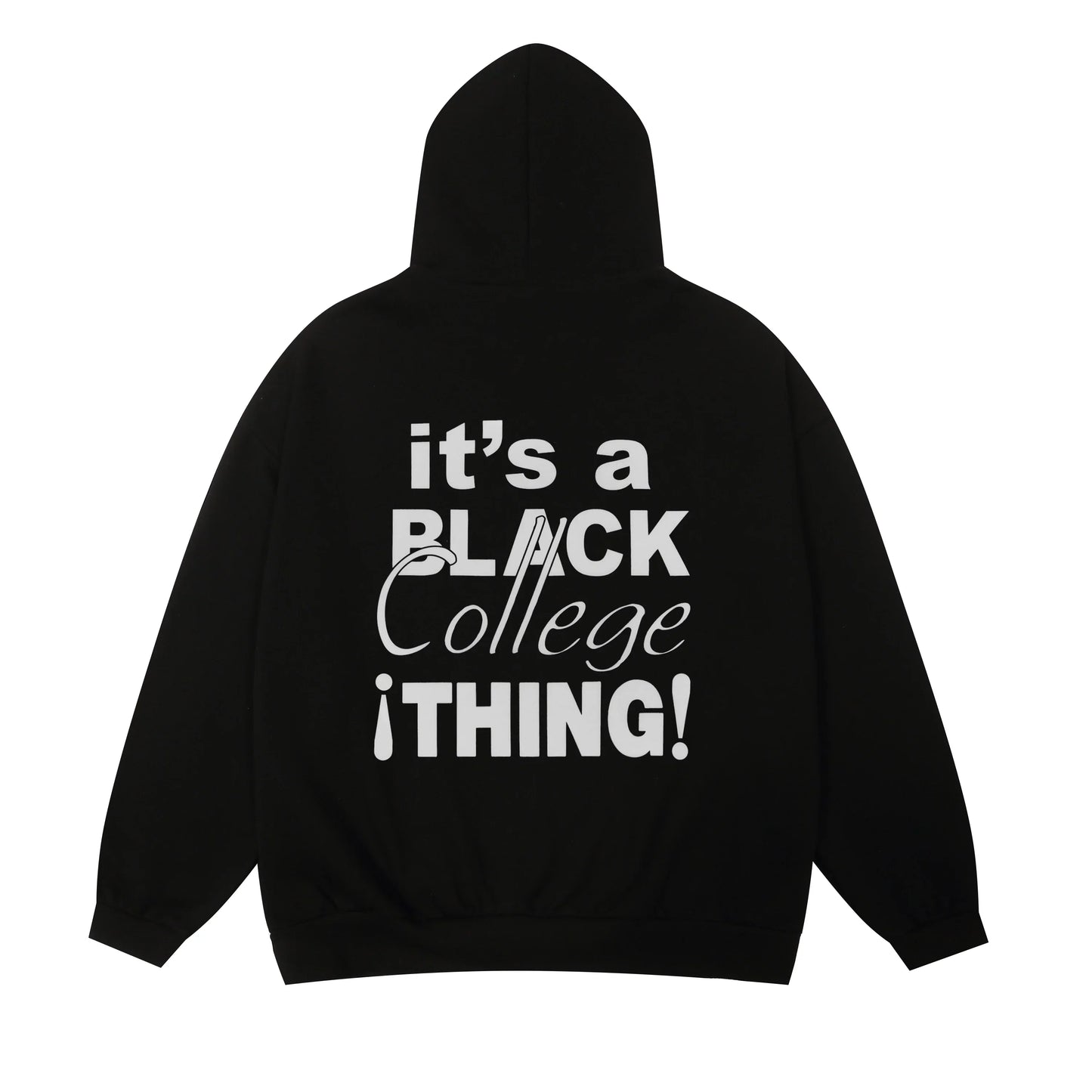 essentials black hoodie soft fleece pullover detail