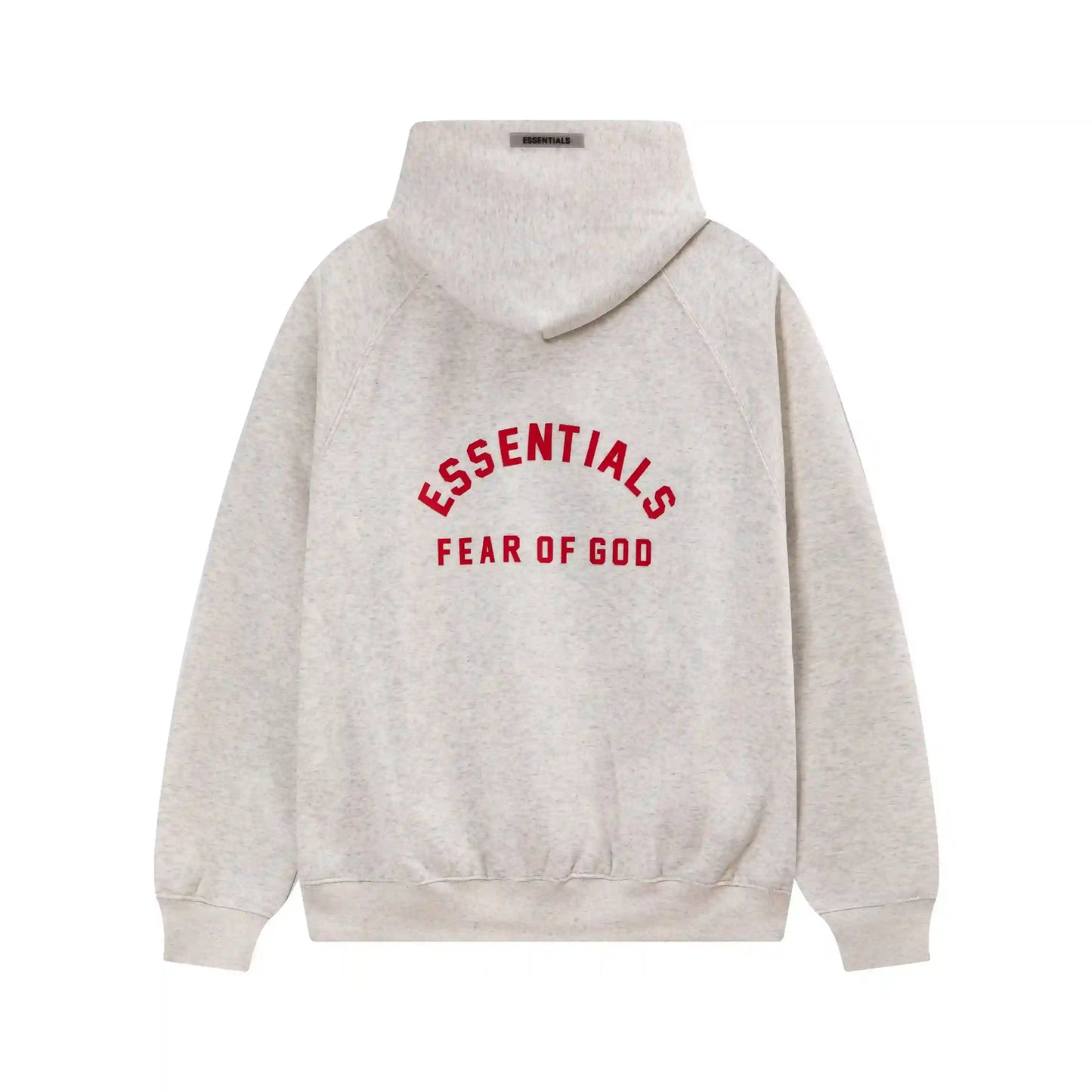 Fear of God ESSENTIALS Light Heathered Oatmeal Hoodie