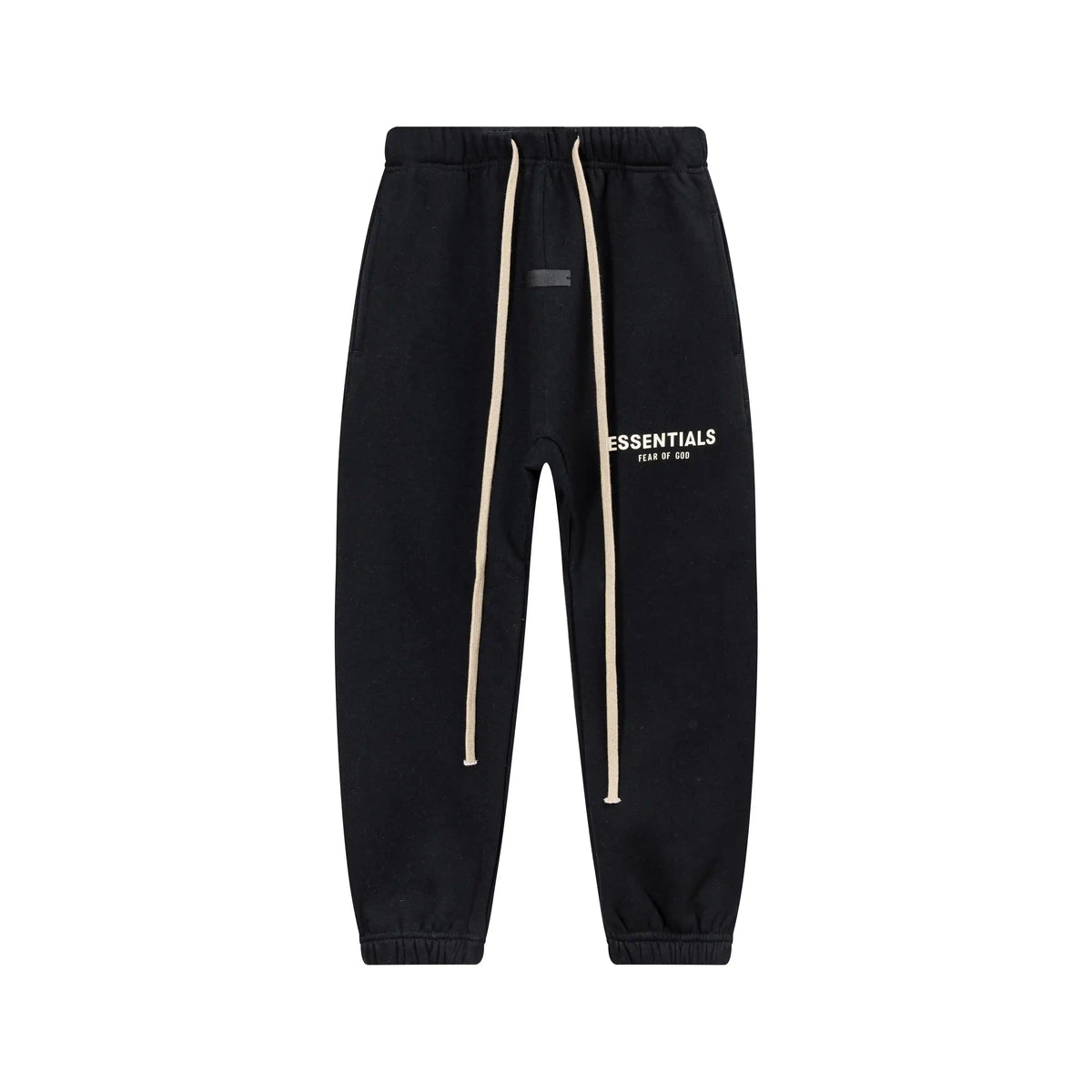 Black Essentials Tracksuit Pullover