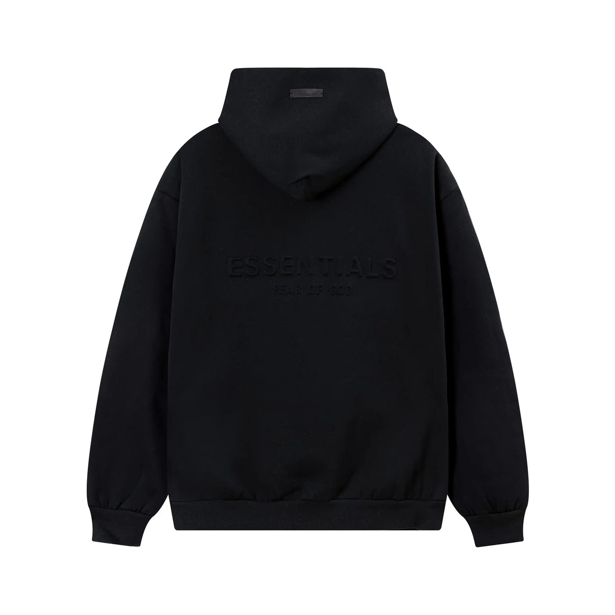 Black Essentials Tracksuit Pullover