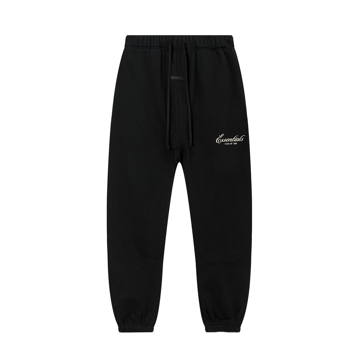 Black Essentials Tracksuit Pullover