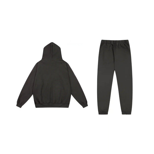 Fear of God Essentials Black hoodie set hoodie and jogger set