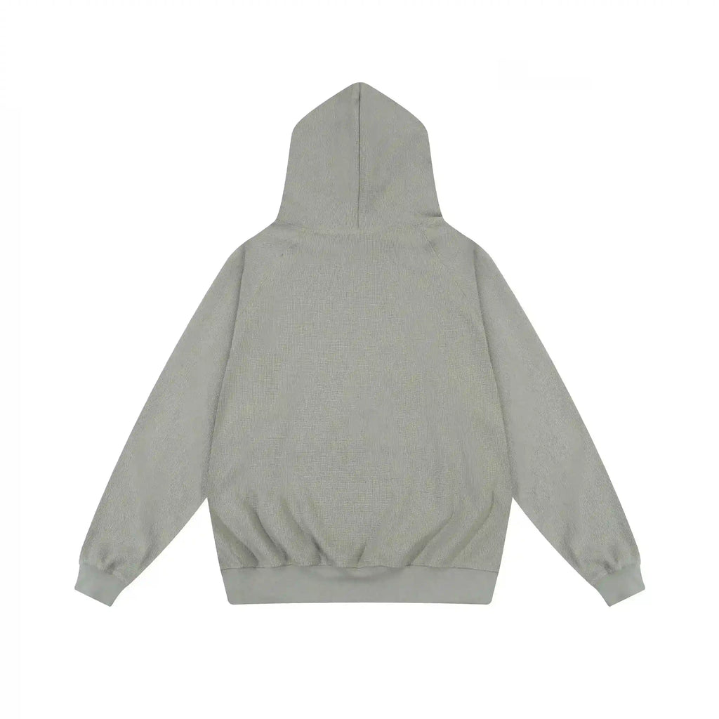 2 Pcs FOG Pure ESSENTIALS Clothing Heathered Grey Long Sleeve Tracksuit 4