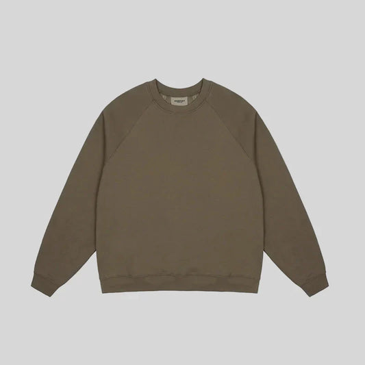 essentials sandrift sweatshirt relaxed fit streetwear