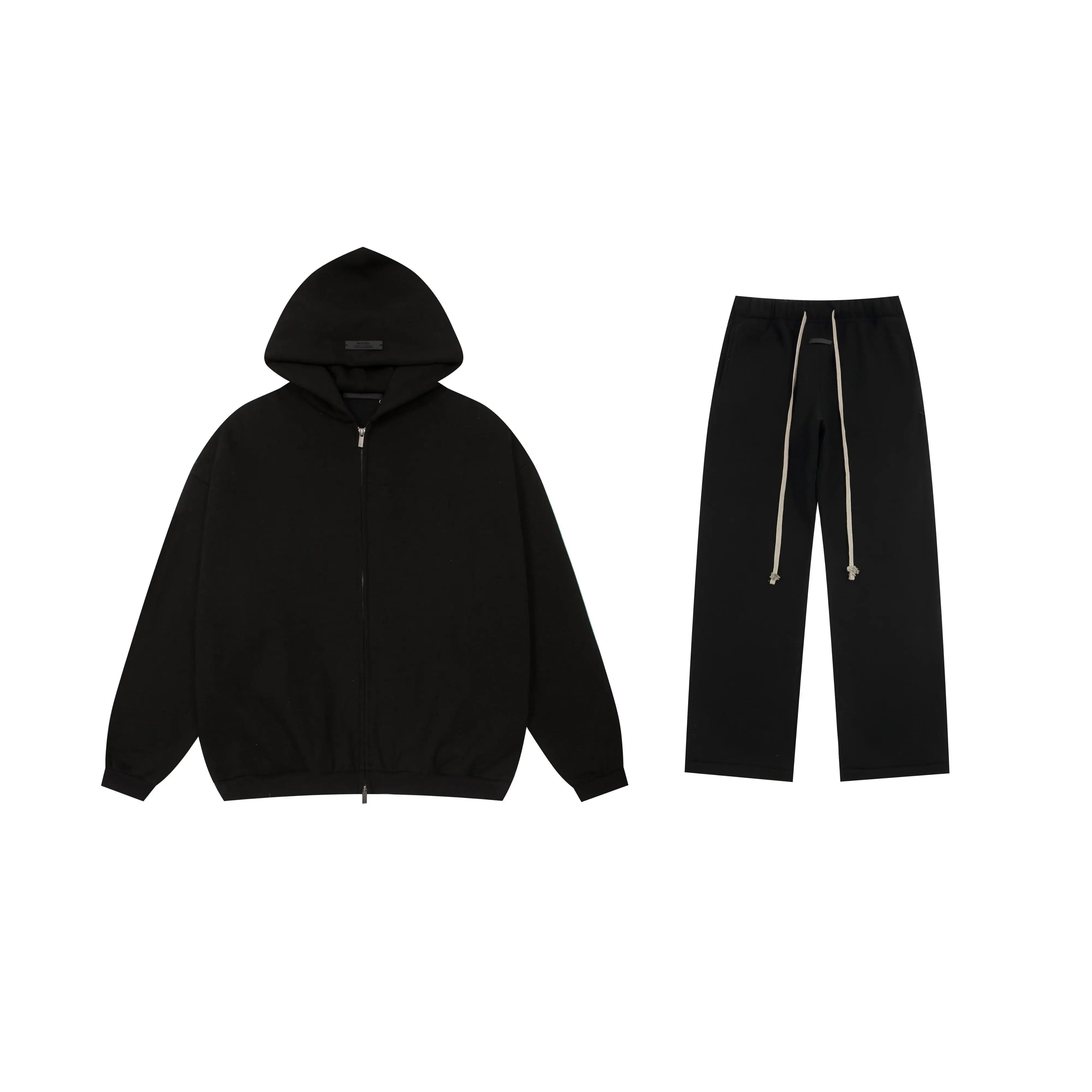 ESSENTIALS Clothing Black Tracksuit