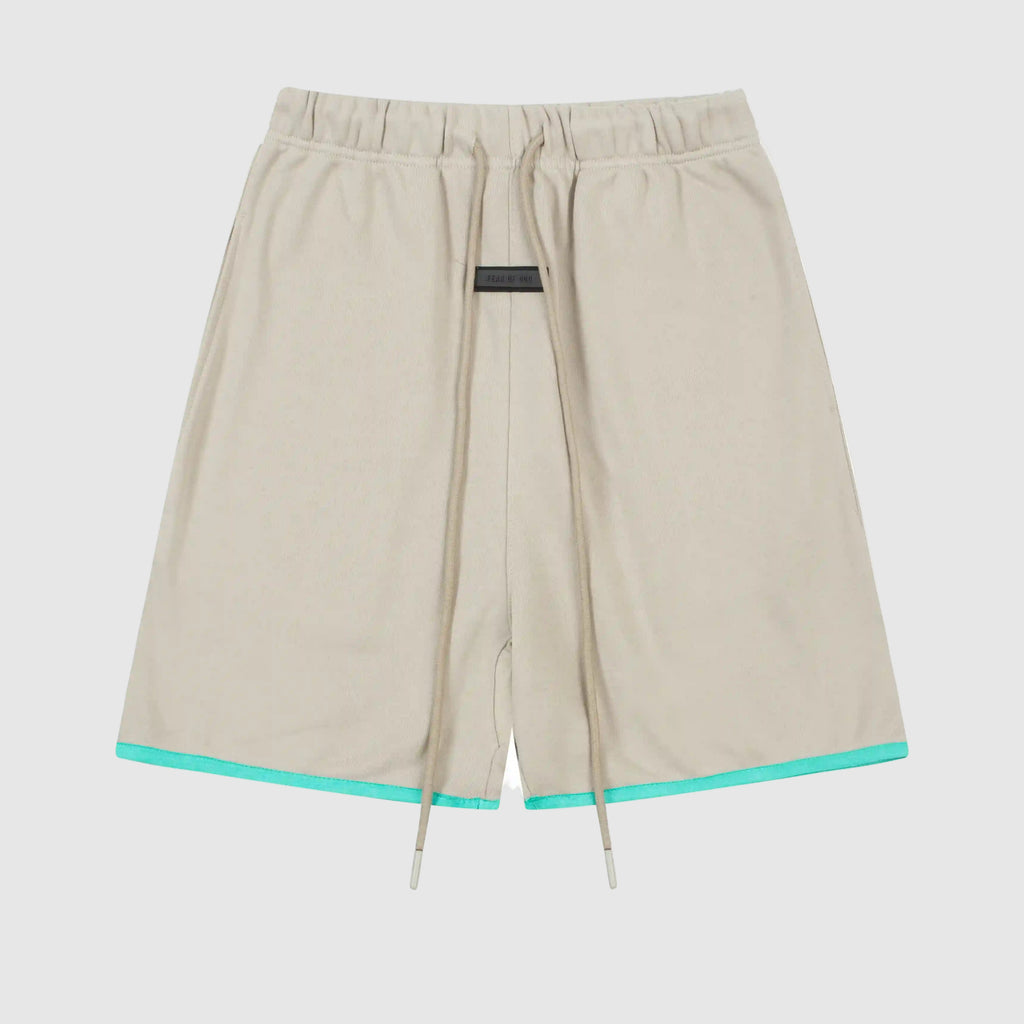 Essentials Clothing Light Heather Oatmeal Short