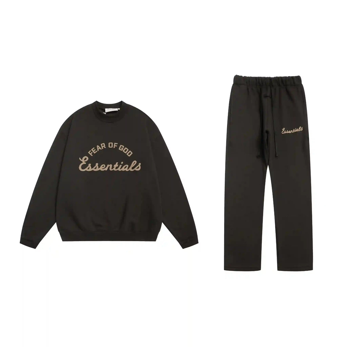 Light Black Essentials Tracksuit