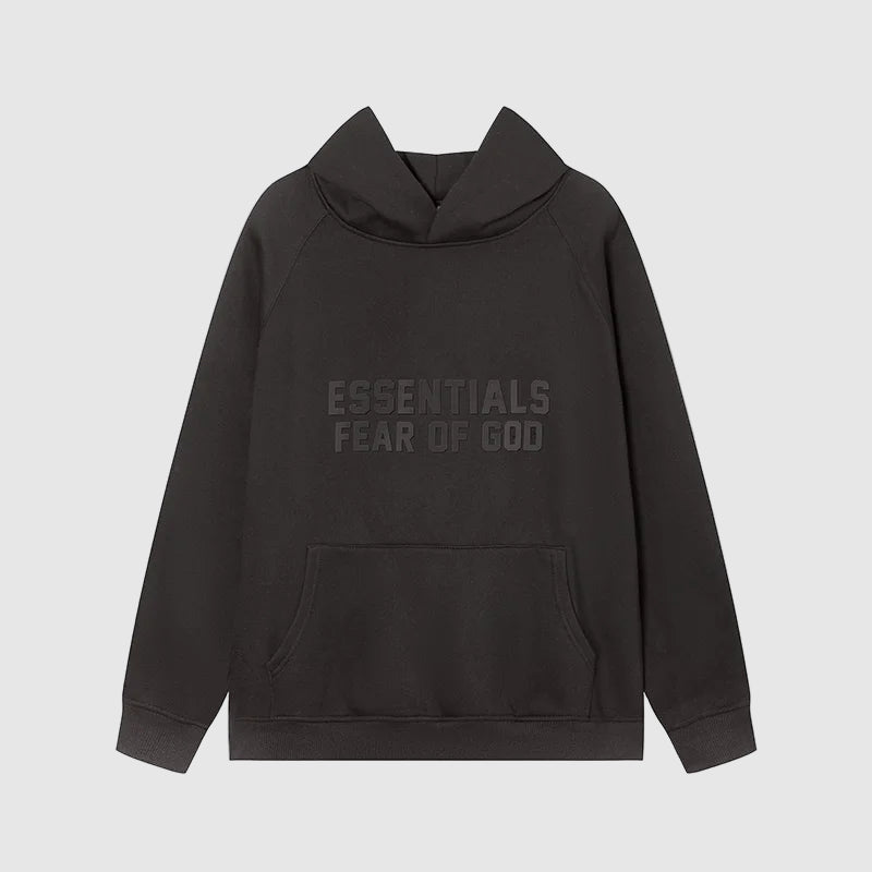 ESSENTIALS Clothing Black Hoodie