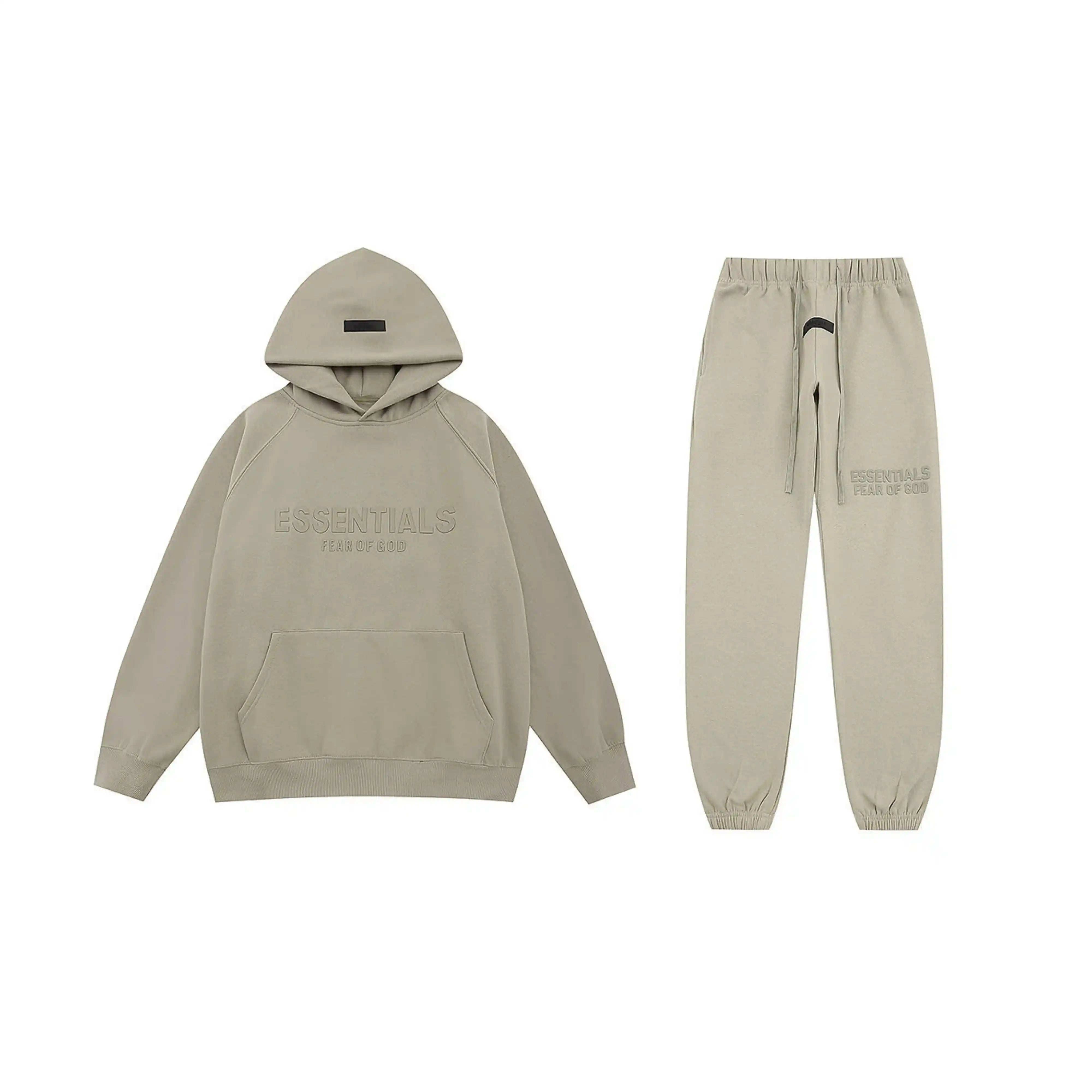 ESSENTIALS Clothing Heathered Grey Tracksuit