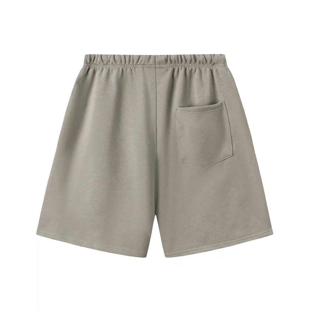 Essentials Clothing Heathered Grey Short