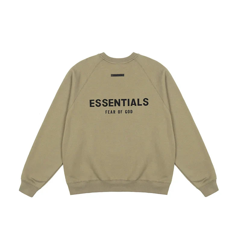 essentials pavlova crewneck sweatshirt soft fleece casual