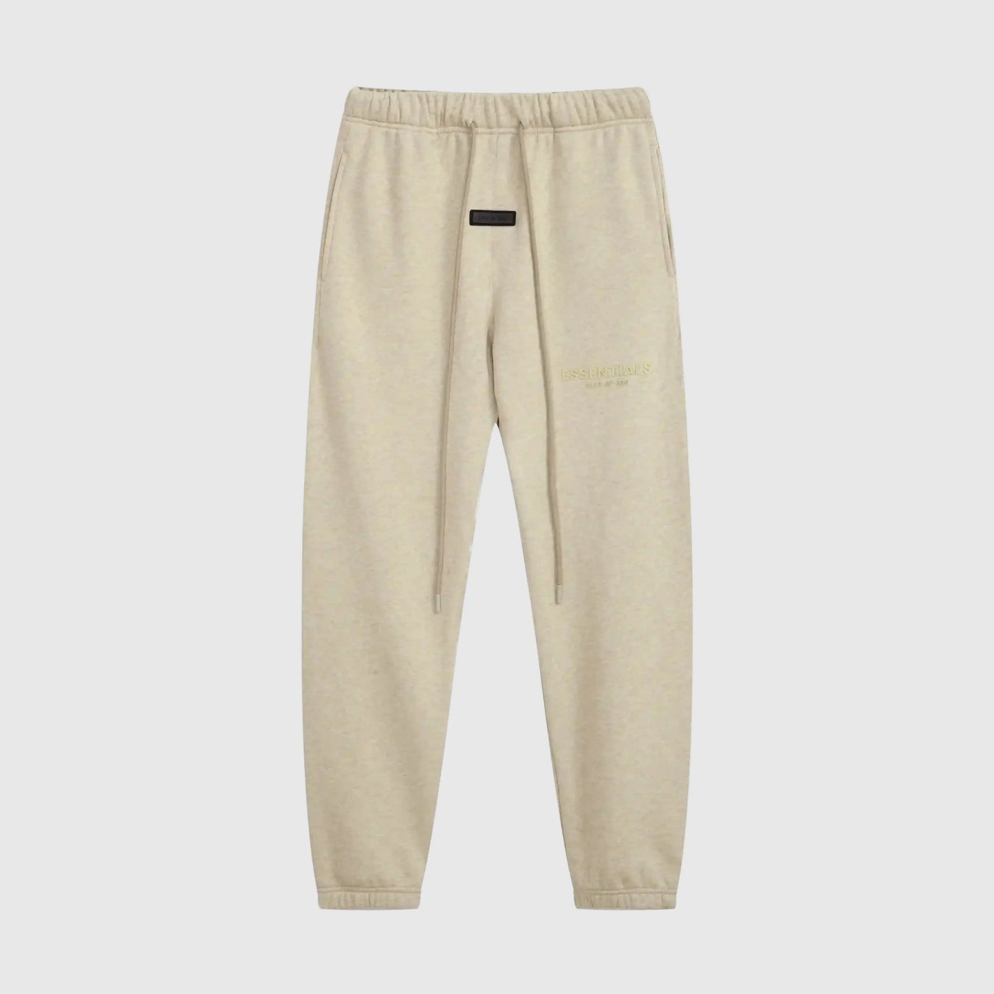 Essentials calm shell street comfort fleece sweatpants by Fear of God front view