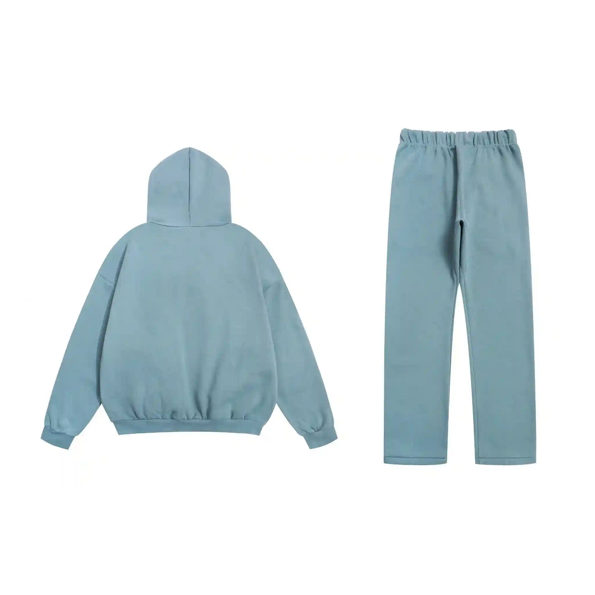 Essentials Tracksuit in Coastal Blue with Script Logo